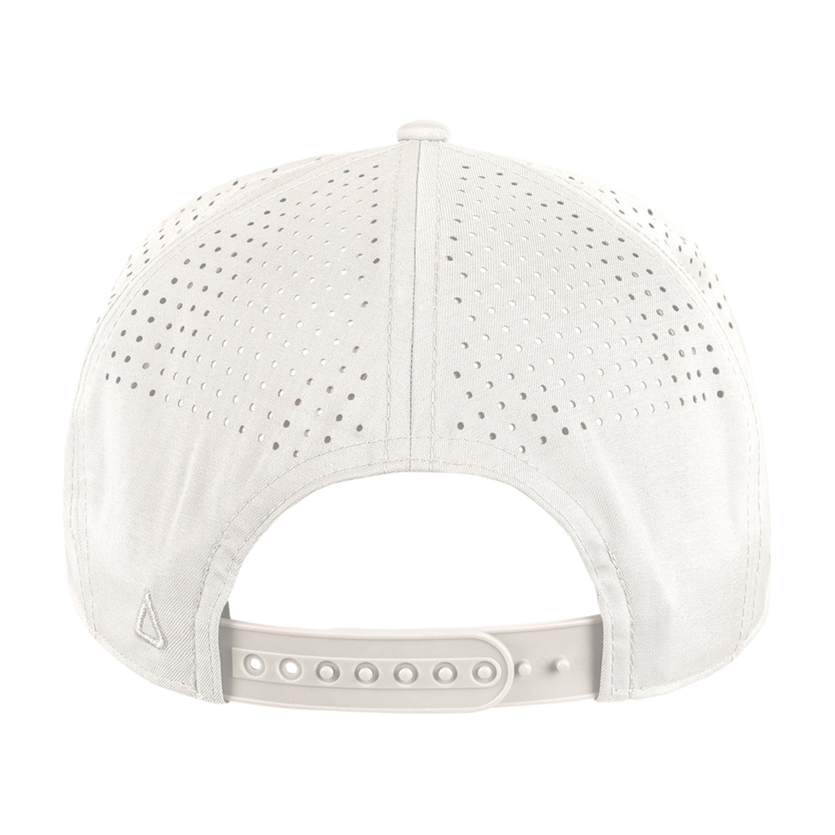 Ahead Zurich Flat Bill Cap with Rope Detail Transfer - White - View 5