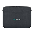 Alba Laptop Sleeve in Recycled PET, 16 Inch Transfer - Black Sand - View 1