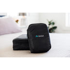 Alba Recycled Compression Packing Cube Set, Medium and Large Transfer - Black Sand - View 9