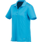 Albula Polo with Contrast Collar for Women Embroidery - Chill/Steel Grey - Flat
