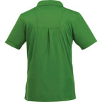 Albula Polo with Contrast Collar for Women Transfer - Juniper/White - Back Flat
