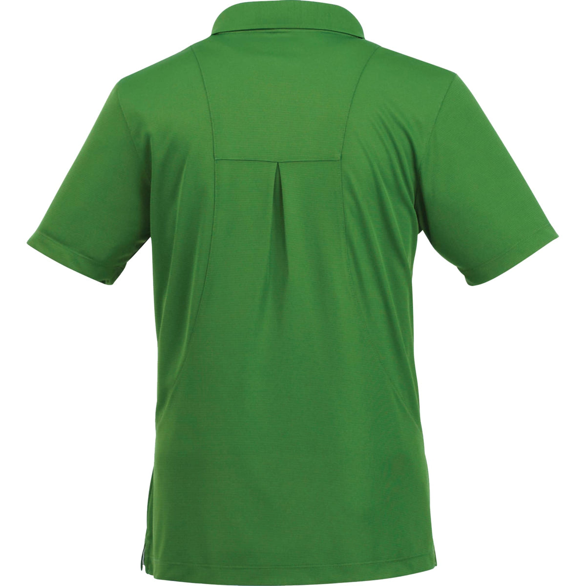 Albula Polo with Contrast Collar for Women Transfer - Juniper/White - Back Flat