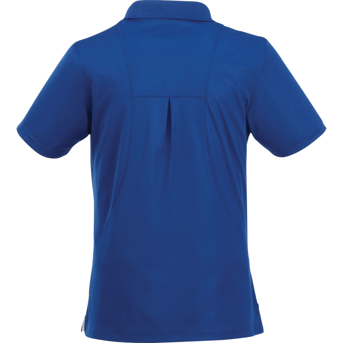 Albula Polo with Contrast Collar for Women Transfer - Metro Blue/White - Back Flat