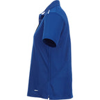 Albula Polo with Contrast Collar for Women Transfer - Metro Blue/White - Left Side
