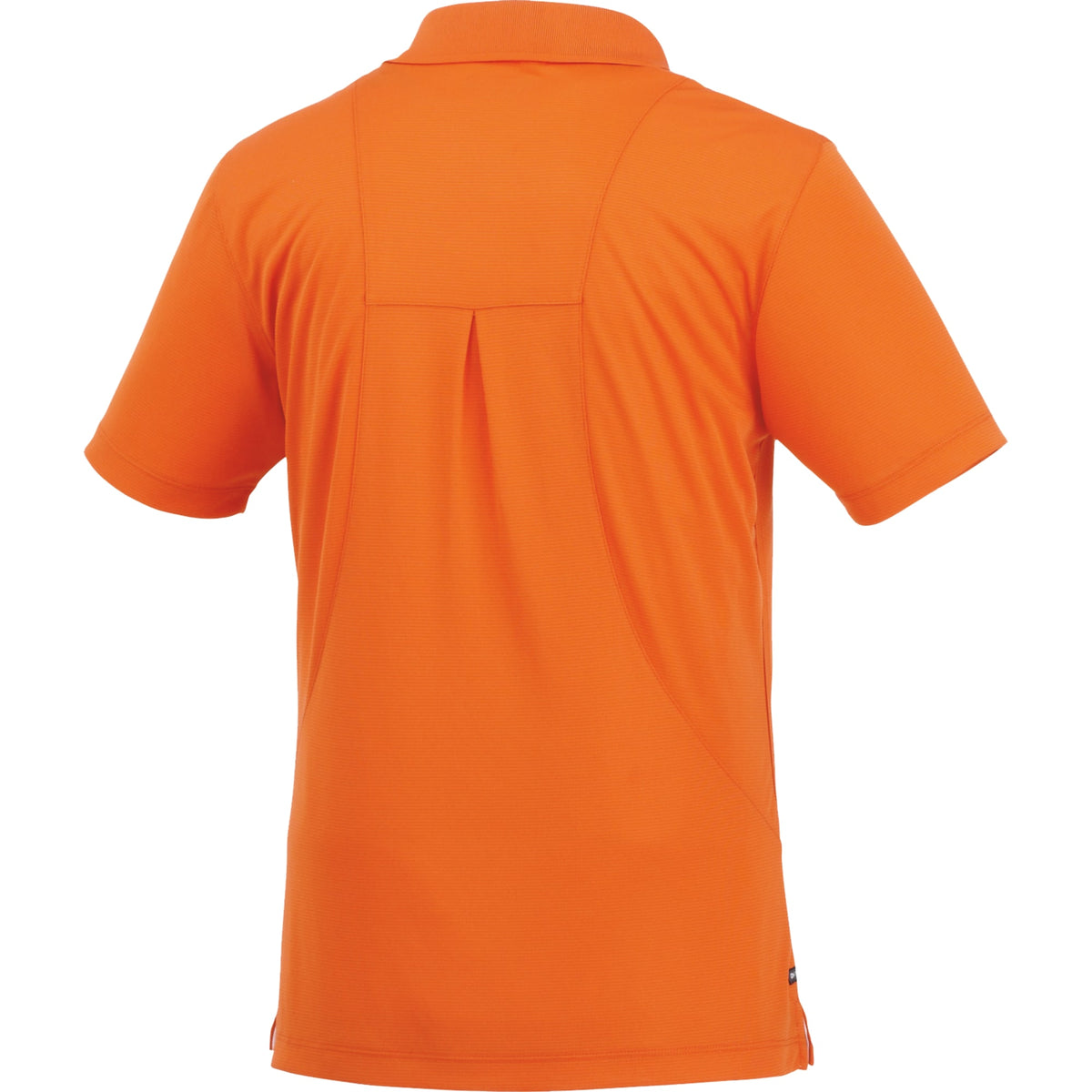 Albula Polo with Contrast Collar for Women Transfer - Saffron/White - Back Flat 2