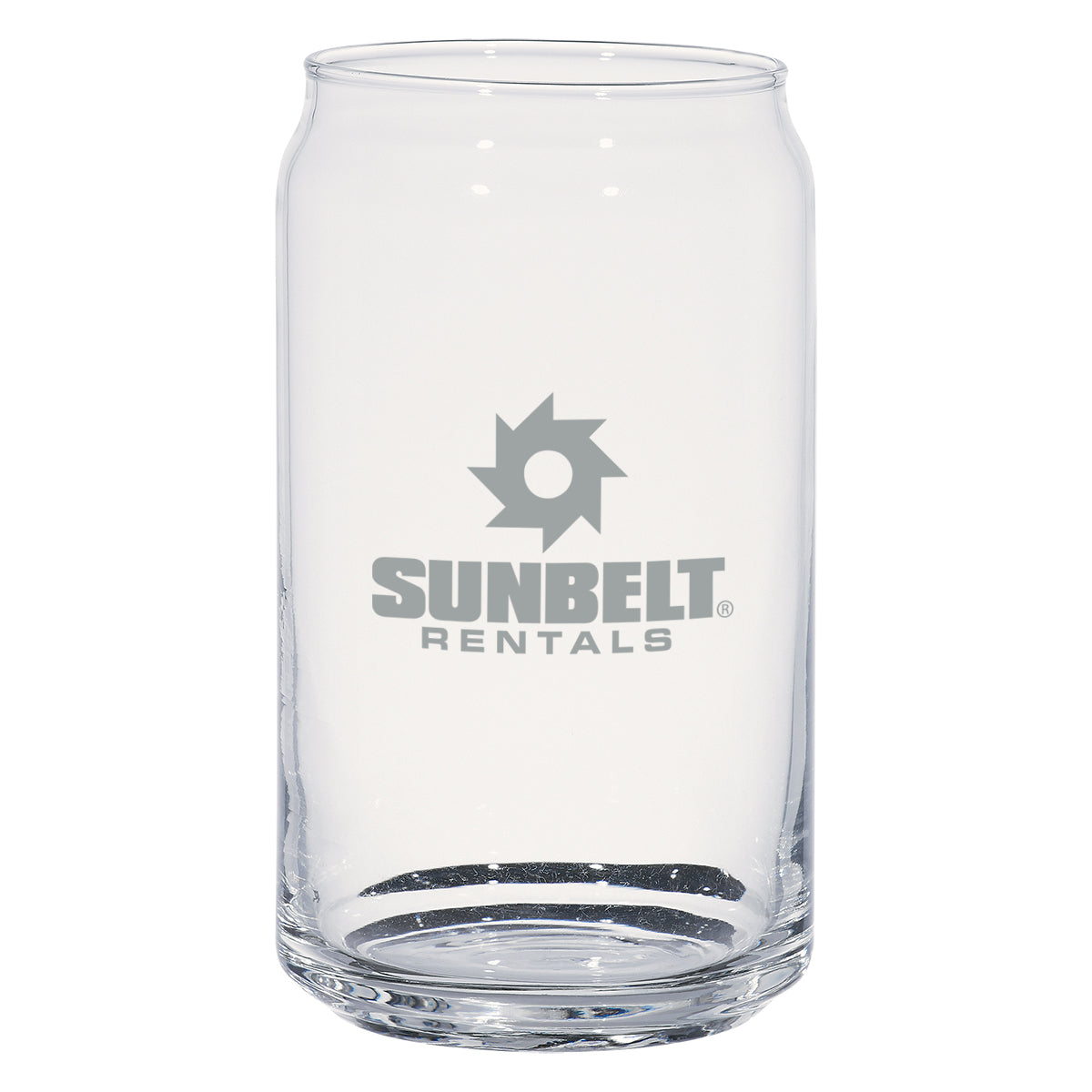 Ale Glass Can, 16 oz - Clear - Laser Engraving