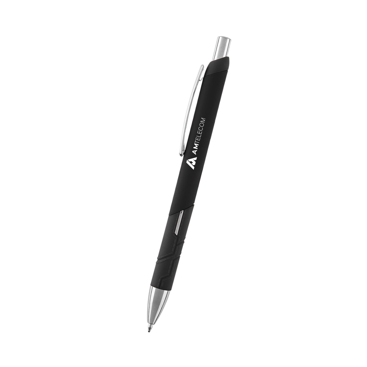 Alexei Pen in Recycled ABS - Black - Silk Screen