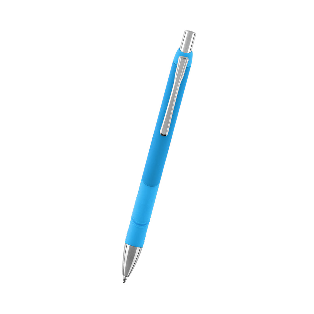 Alexei Pen in Recycled ABS - Light Blue - Front