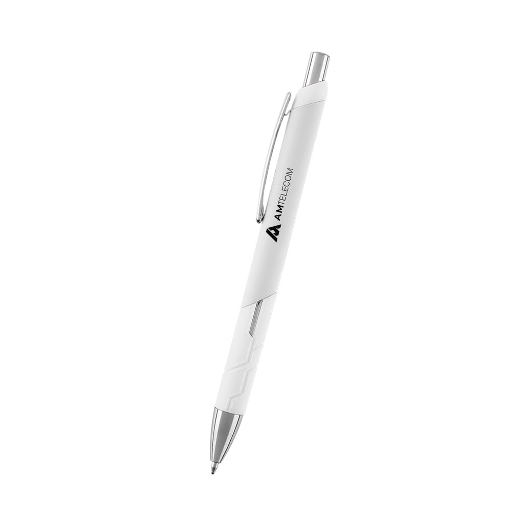 Alexei Pen in Recycled ABS - White - Silk Screen