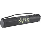 Align Yoga Mat with Carry Bag, 6mm Embroidery - Black - Photo