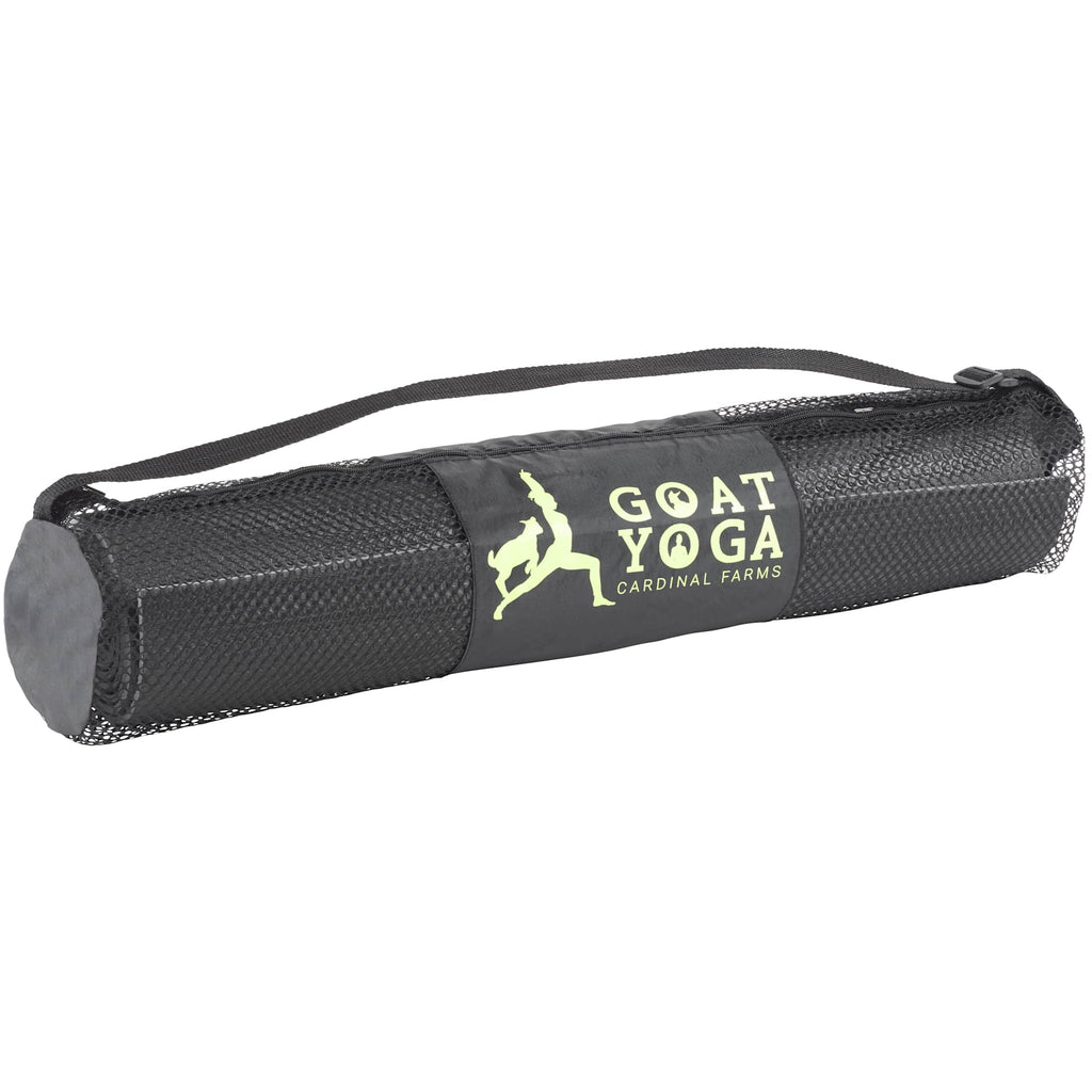 Align Yoga Mat with Carry Bag, 6mm Transfer - Black - Photo
