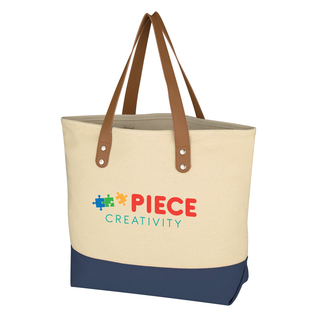 Alison Cotton Tote Bag, 12 oz - Colorbrite