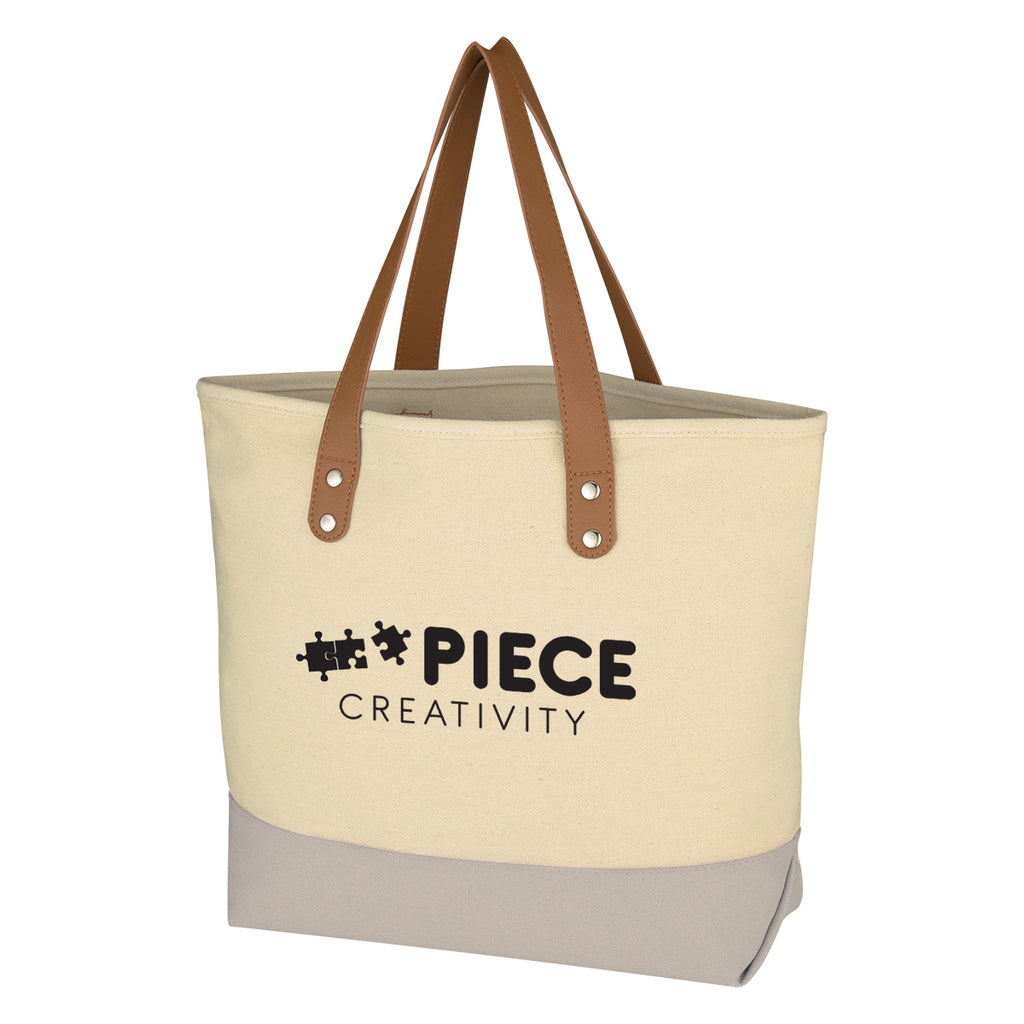 Alison Cotton Tote Bag, 12 oz Embroidery - Silk Screen