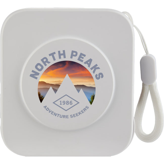 All-in-One Magnetic Power Bank with Wall Plug, 10,000 mAh Full Color