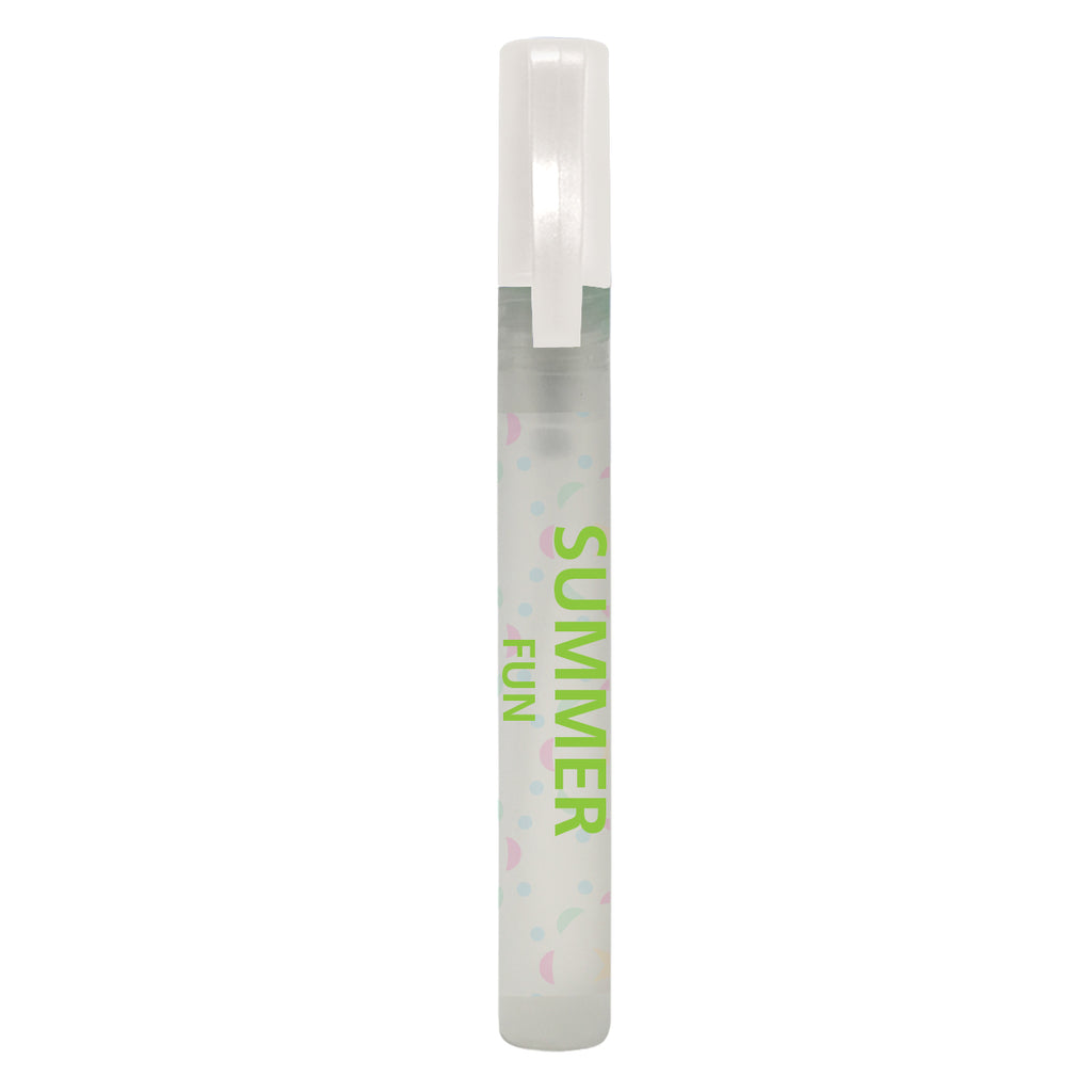 All Natural Insect Repellent Pen Sprayer, 0.34 oz - Frosted Clear - Full Color on a Clear Label