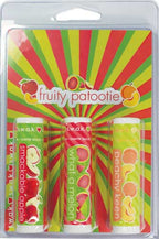 All Natural Lip Moisturizer in Colors, USA Made - White - 3-tube-blister