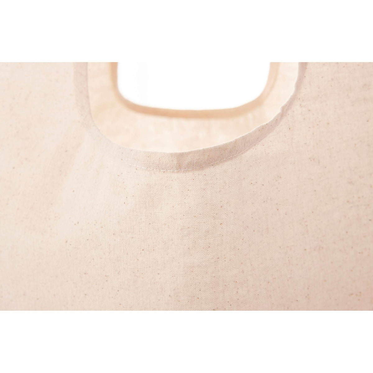 All-Purpose Cotton Canvas Shopping Tote, 5 oz Full Color - Natural - Photo