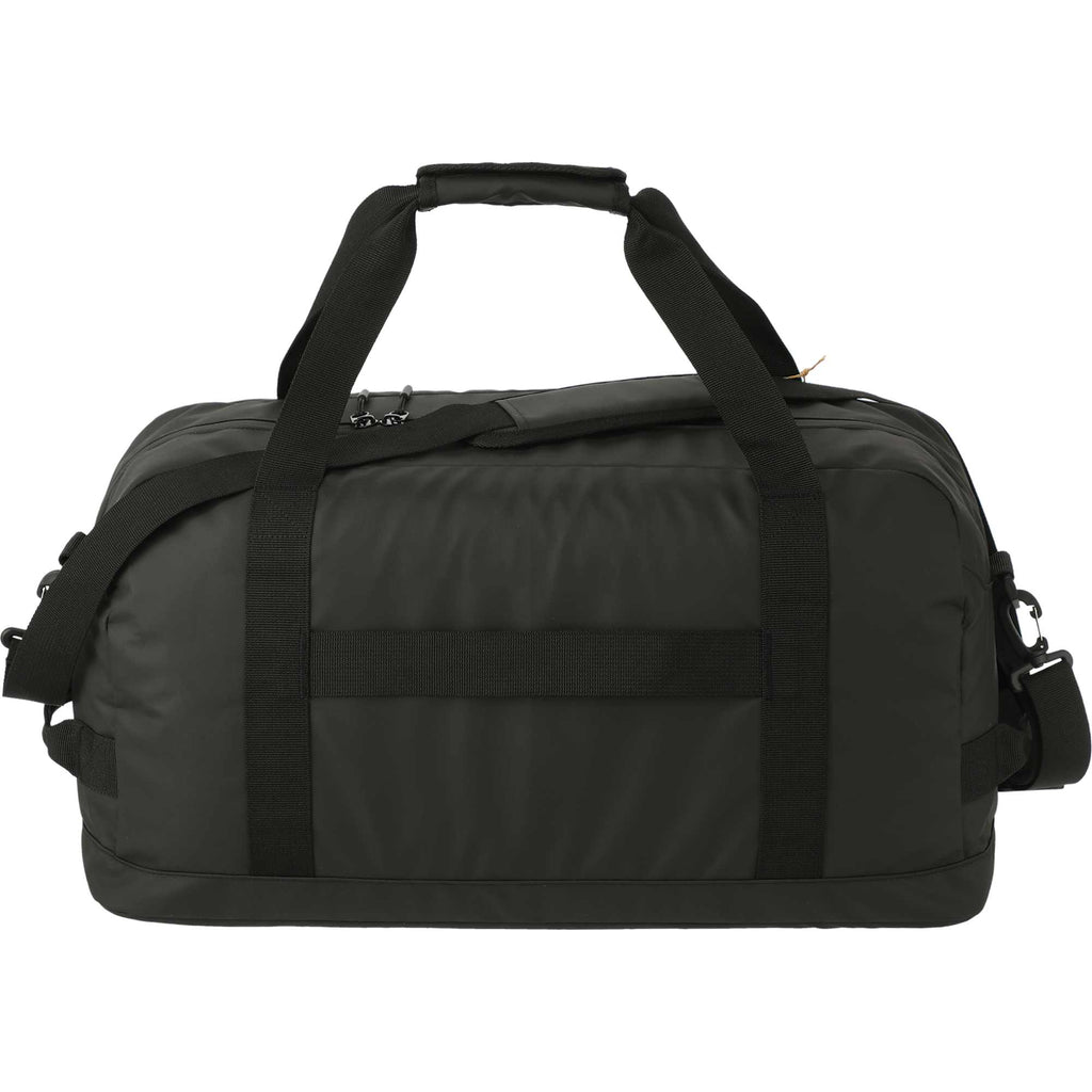 All-Weather Duffel Bag in Recycled Polyester, 22 Inches Transfer - Black - Back