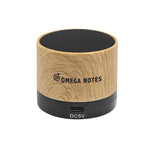 Allegro Wireless Speaker with Wood Grain Finish - Silk Screen