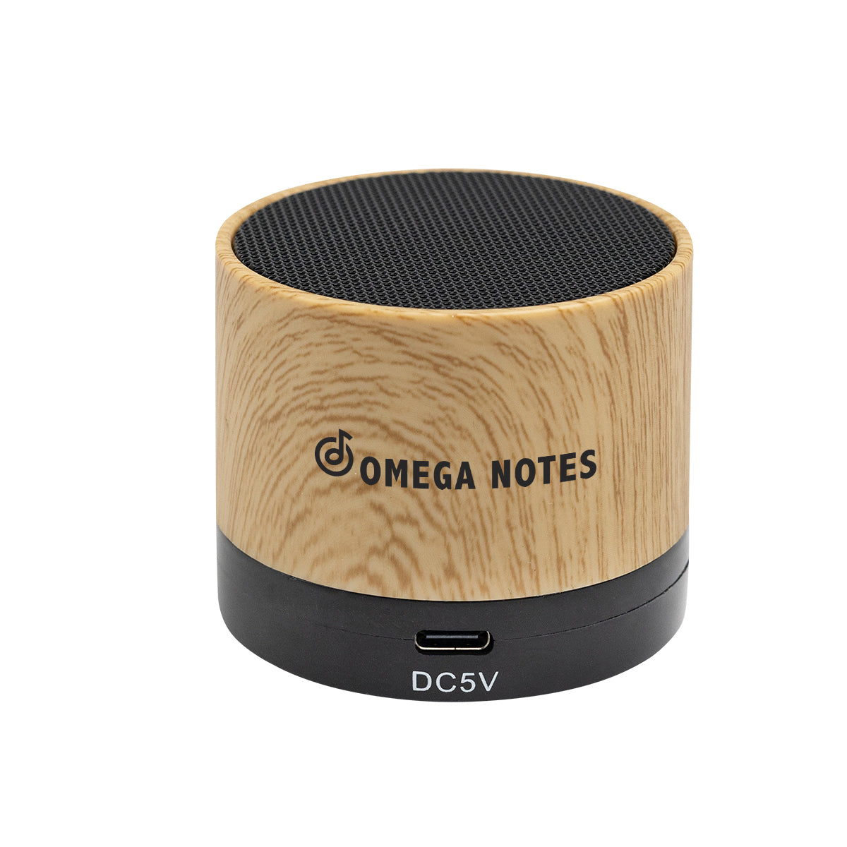 Allegro Wireless Speaker with Wood Grain Finish - Silk Screen