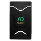 Alliance Phone Stand and Card Wallet - Black - Full Color