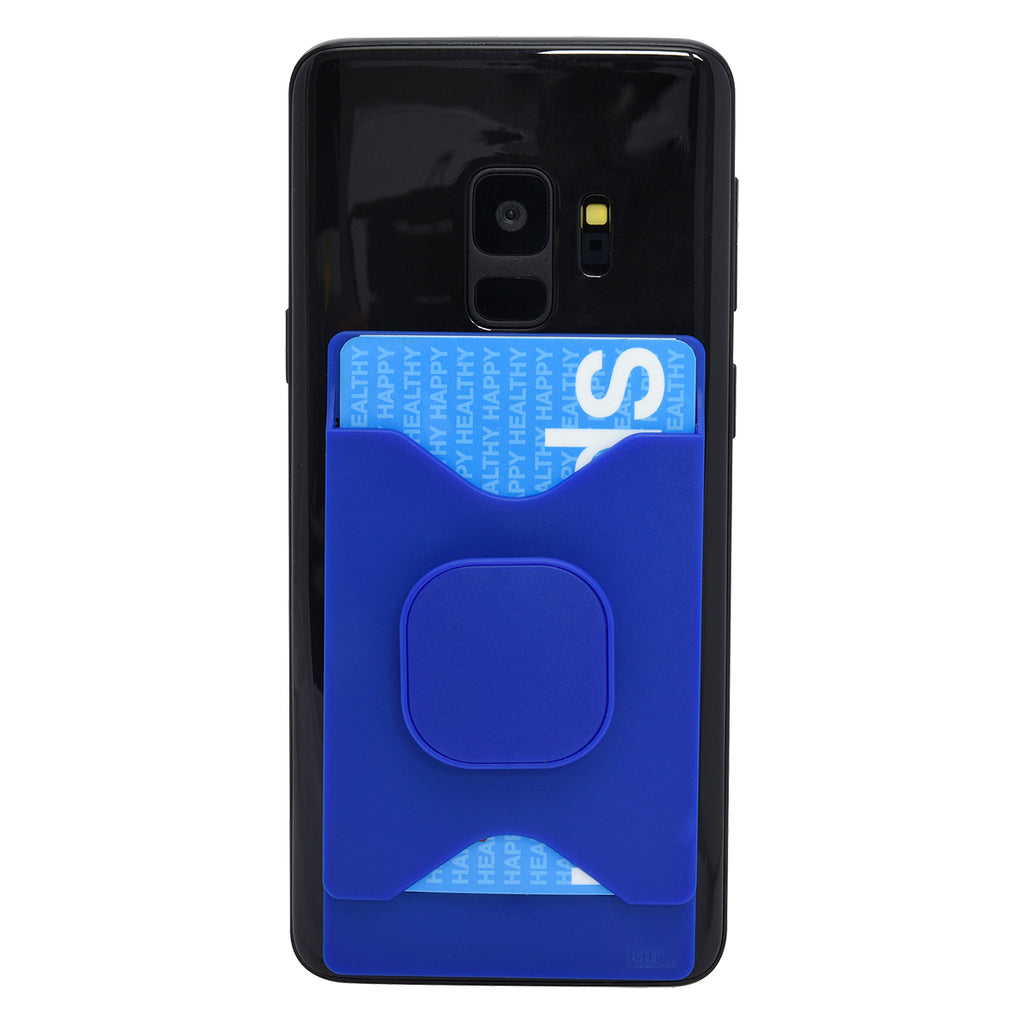 Alliance Phone Stand and Card Wallet - Blue - Card