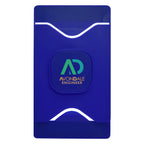 Alliance Phone Stand and Card Wallet - Blue - Full Color