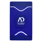 Alliance Phone Stand and Card Wallet - Blue - Silk Screen