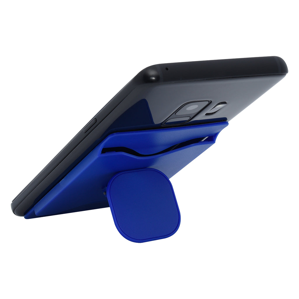 Alliance Phone Stand and Card Wallet - Blue - Stand