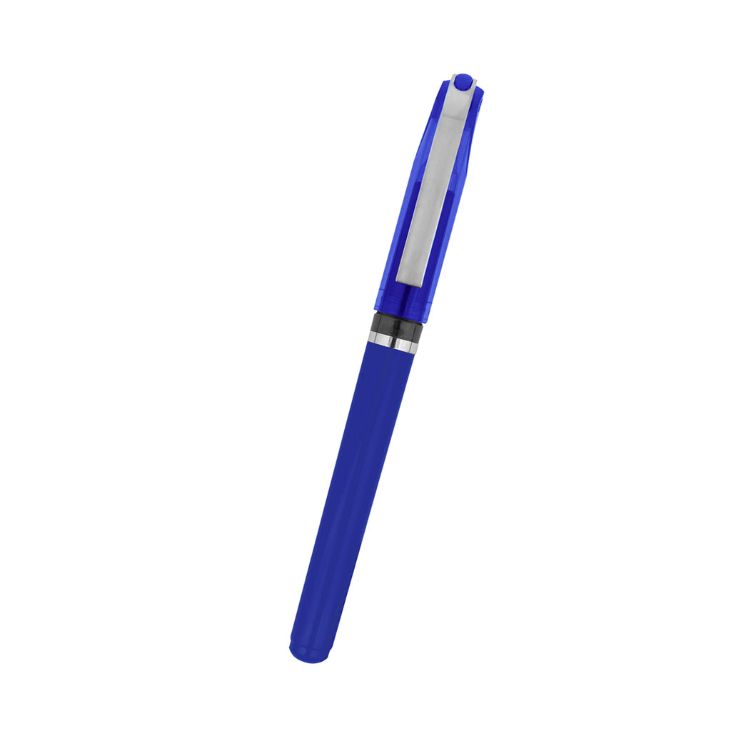 Aloha Pen with Gel Ink - Blue - Front