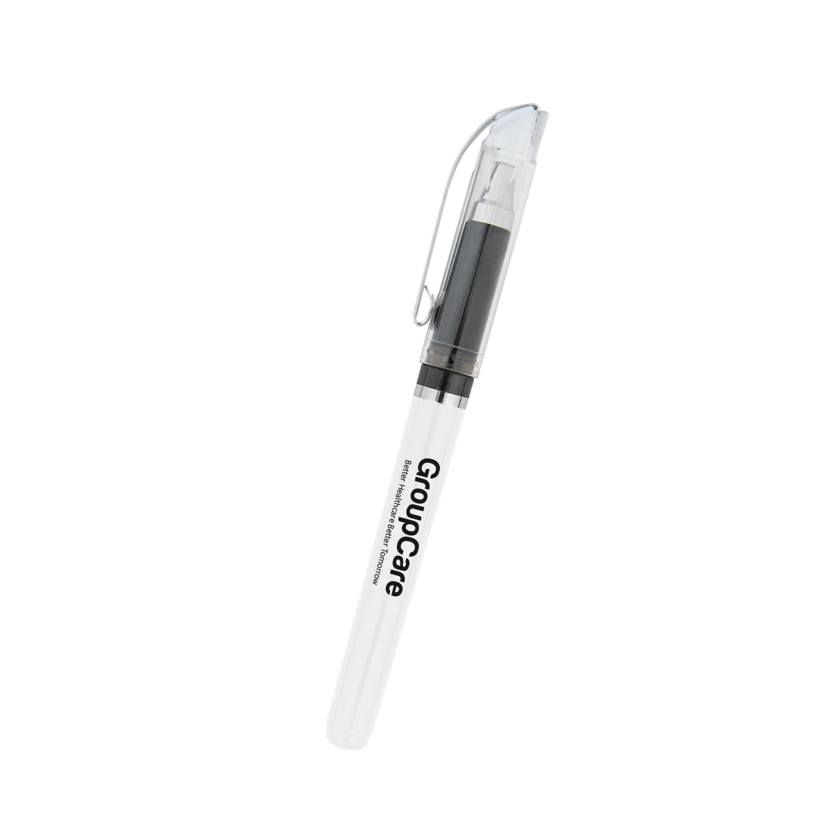 Aloha Pen with Gel Ink - White - Silk Screen