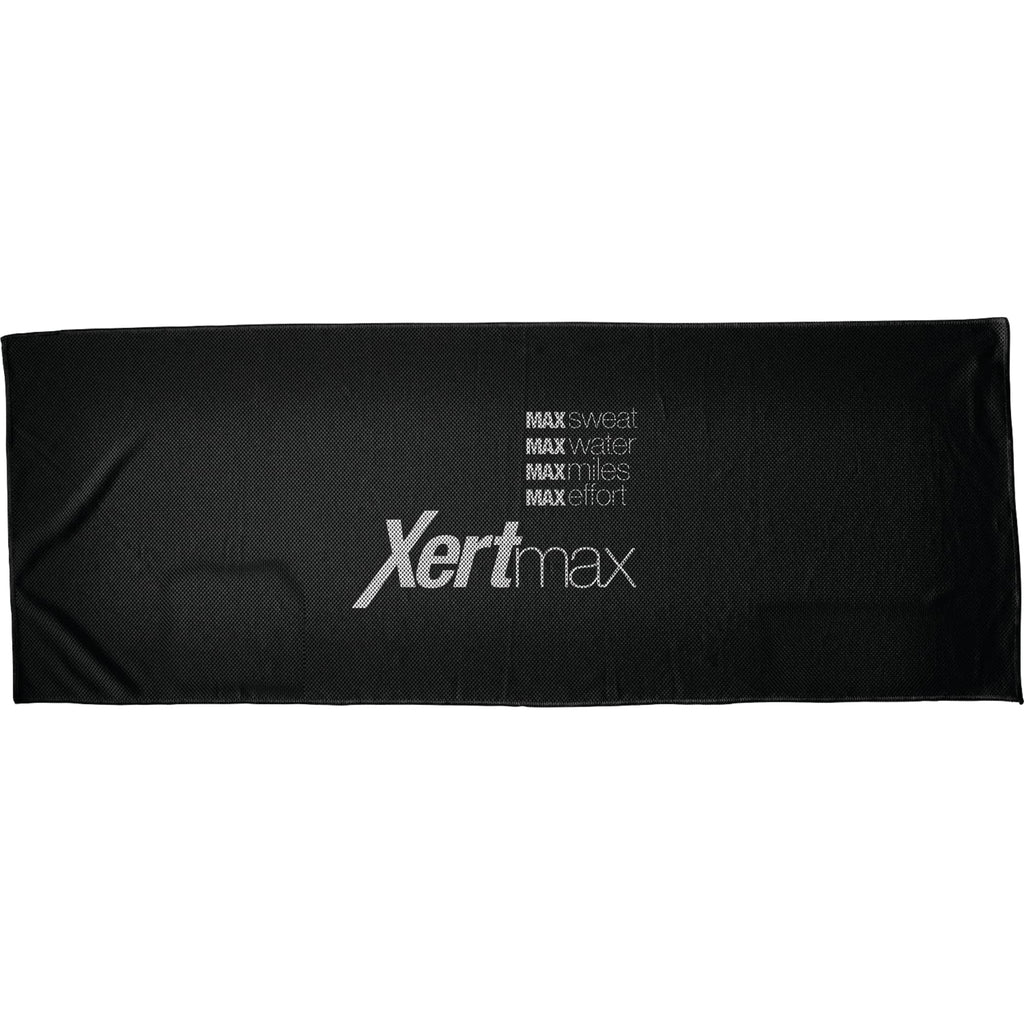 Alpha Cooling Fitness Towel Full Color - Black - Front