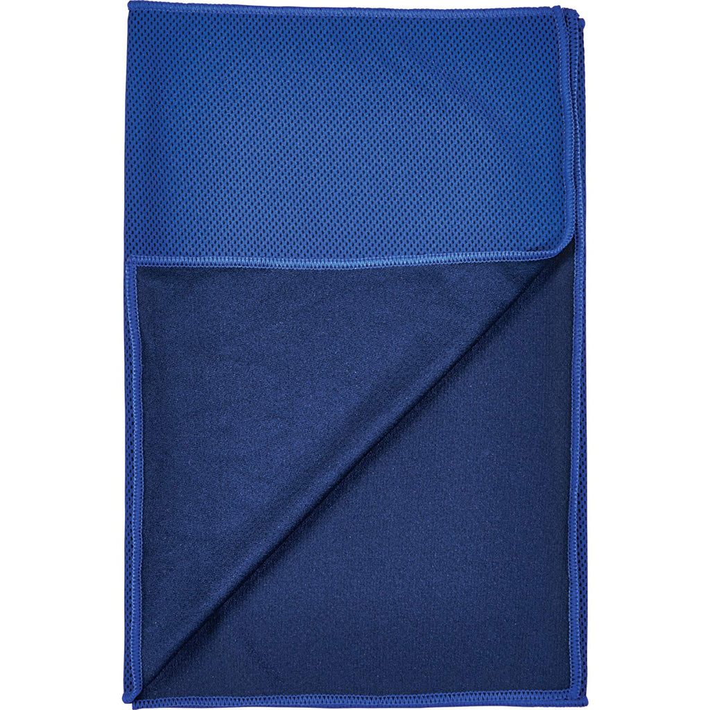 Alpha Cooling Fitness Towel - Royal - Front 2