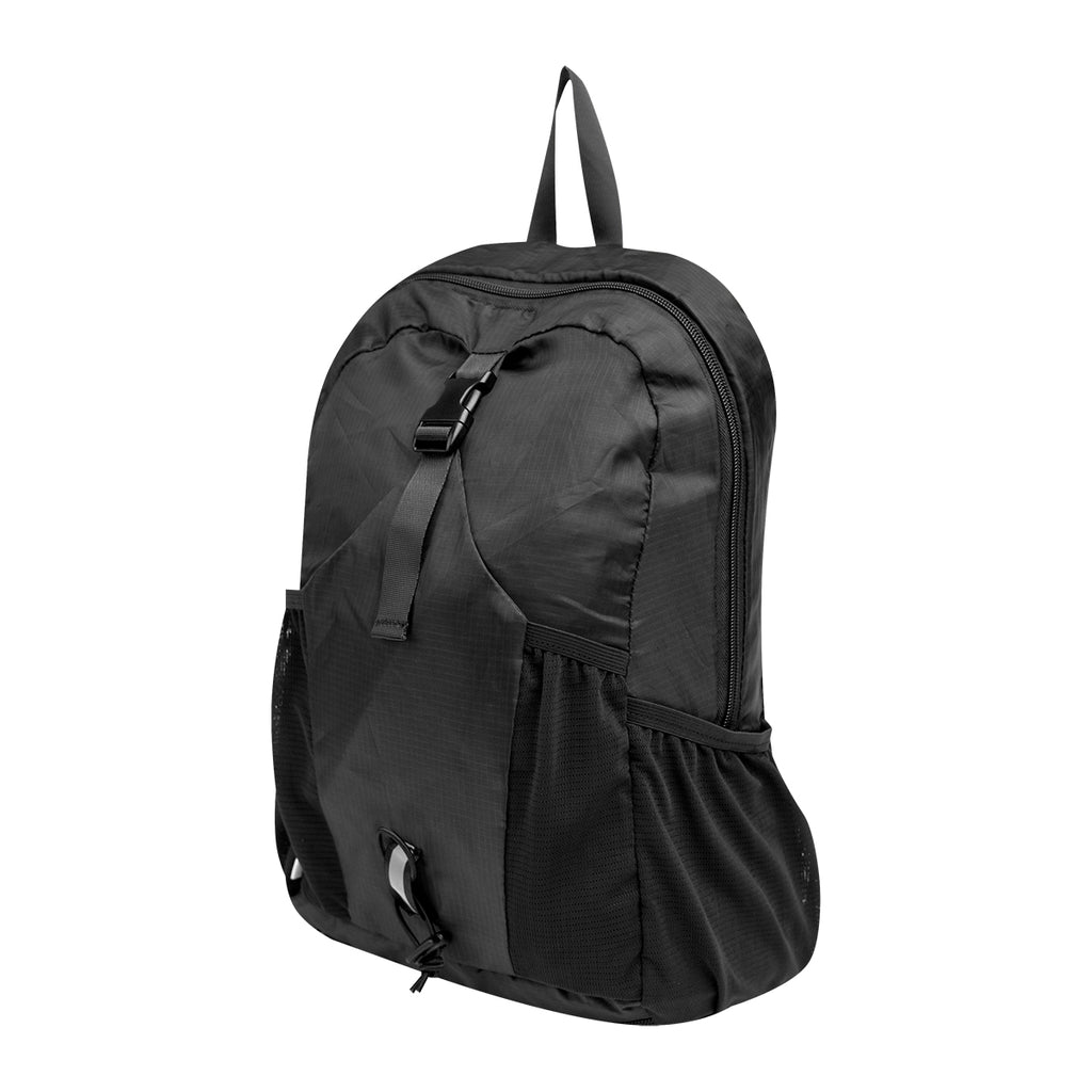 Alpine Backpack in Recycled PET - Black - Angle