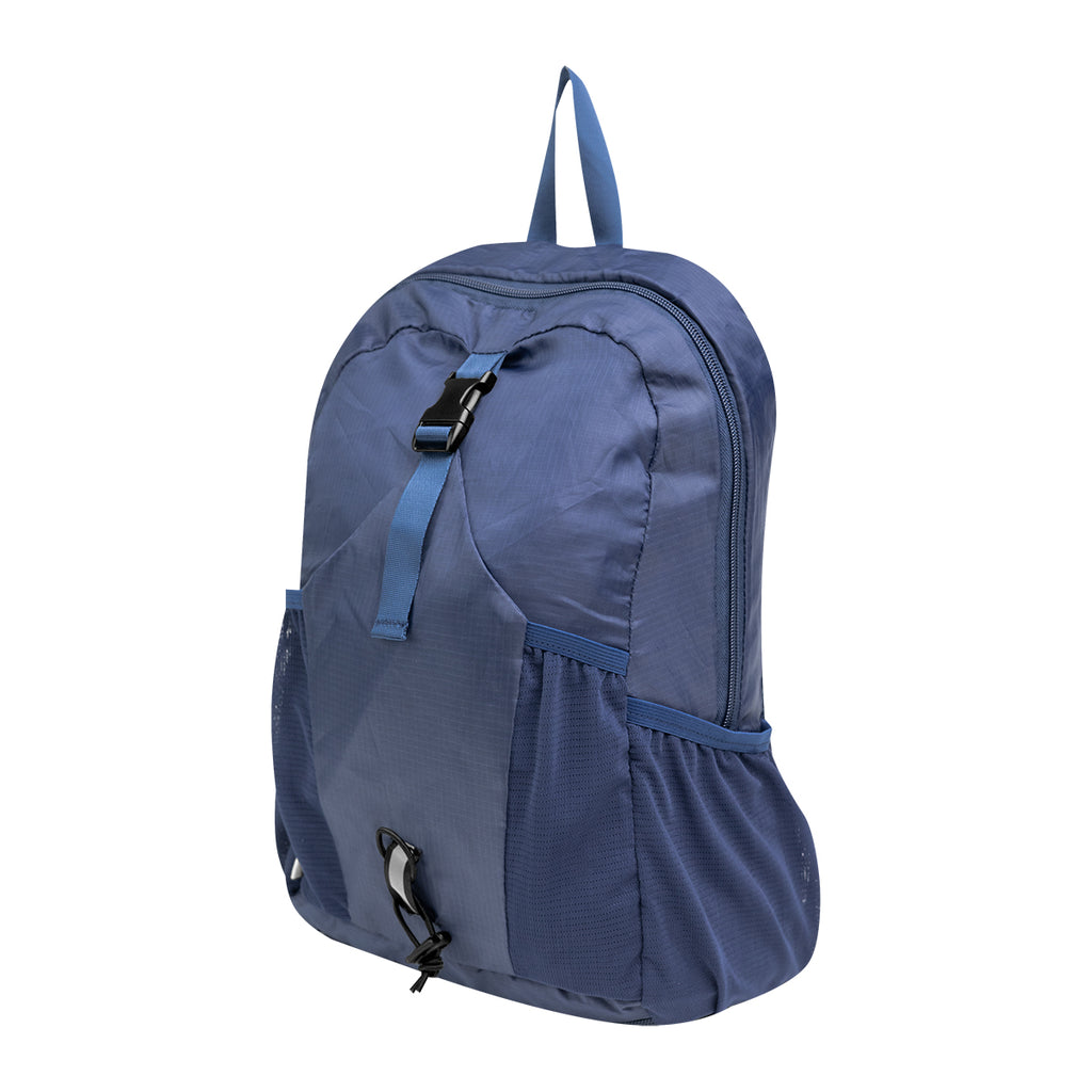 Alpine Backpack in Recycled PET - Navy - Angle