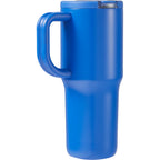 Alpine Insulated Travel Mug with Flip Straw, 30 oz - Bay Blue - Back 3