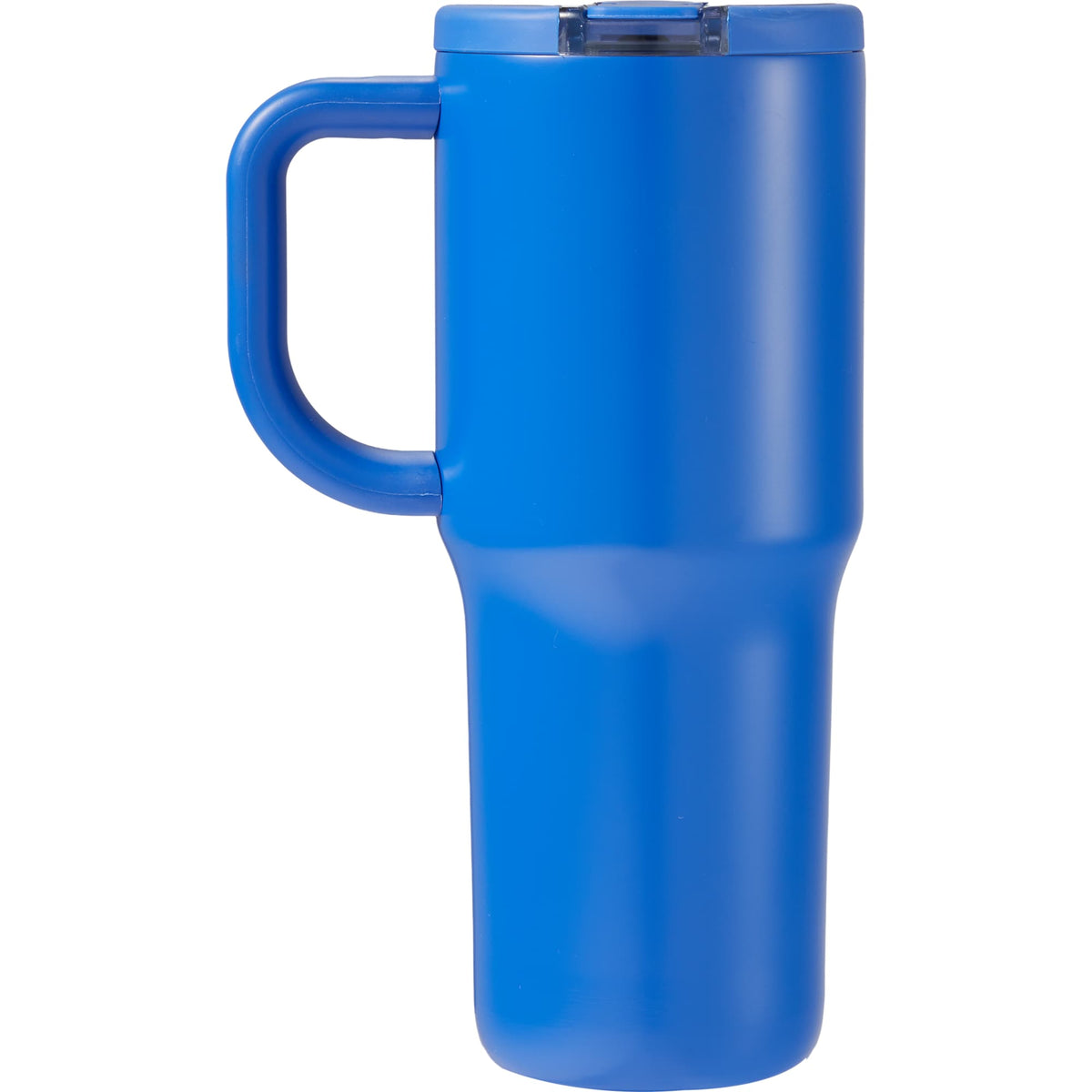 Alpine Insulated Travel Mug with Flip Straw, 30 oz - Bay Blue - Back