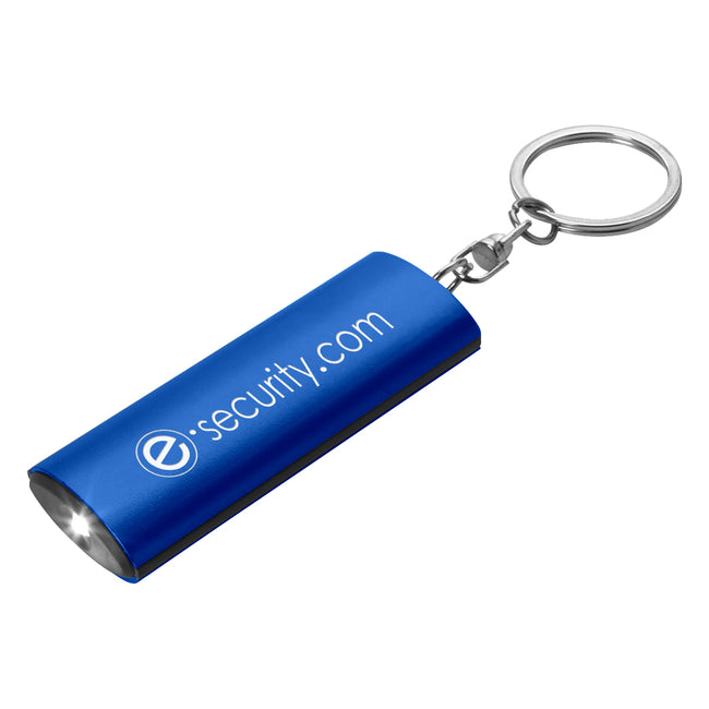 Aluminum Flashlight on a Keychain