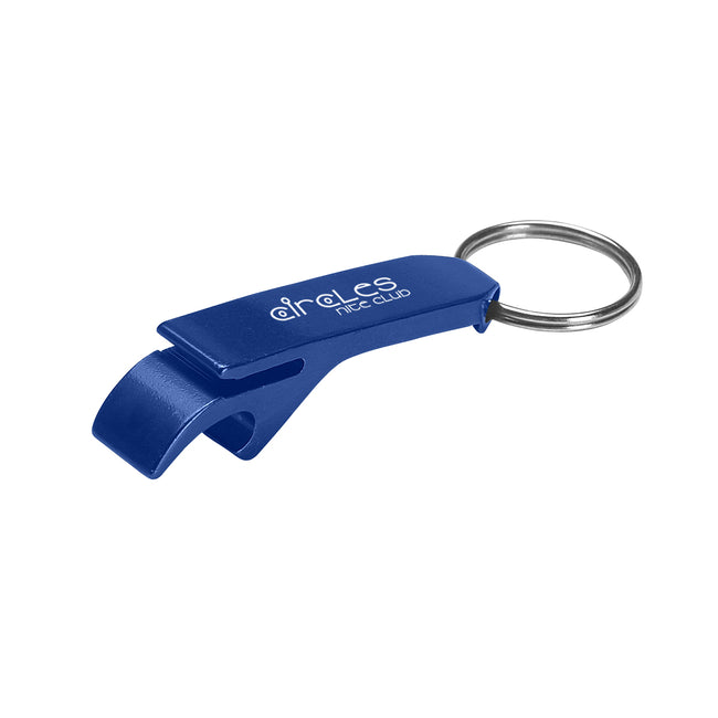 Aluminum Key Ring with Bottle and Can Opener