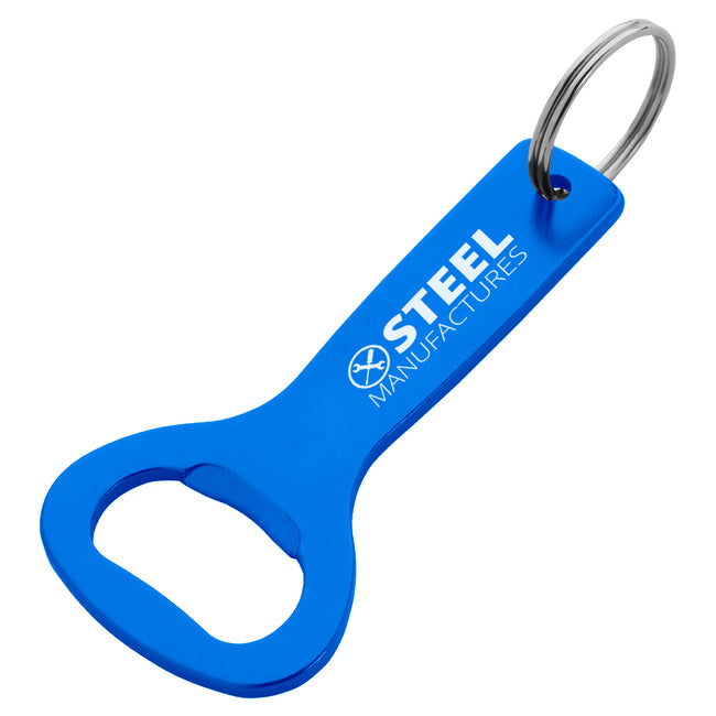 Aluminum Key Ring with Bottle Opener