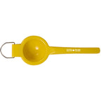 Aluminum Lemon Squeezer - Yellow - Front