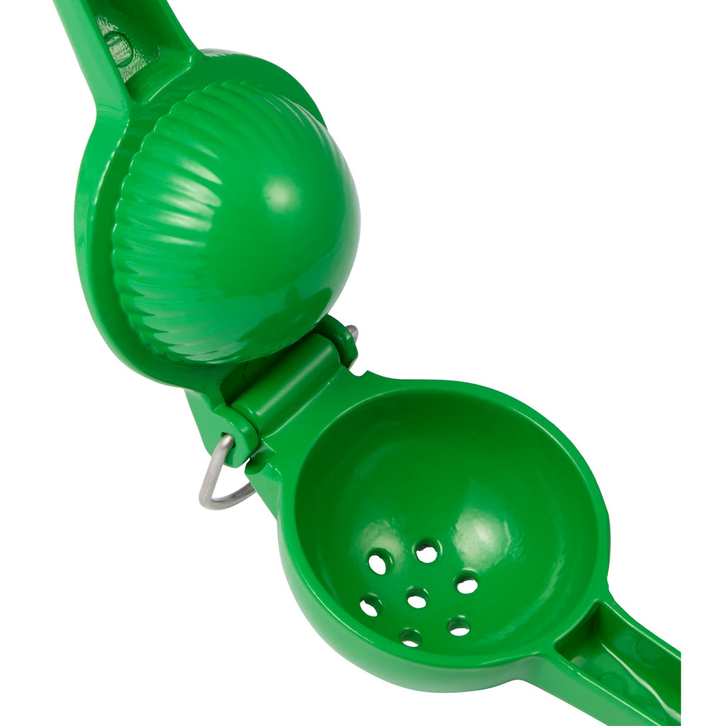 Aluminum Lime Squeezer - Green - Detail Open