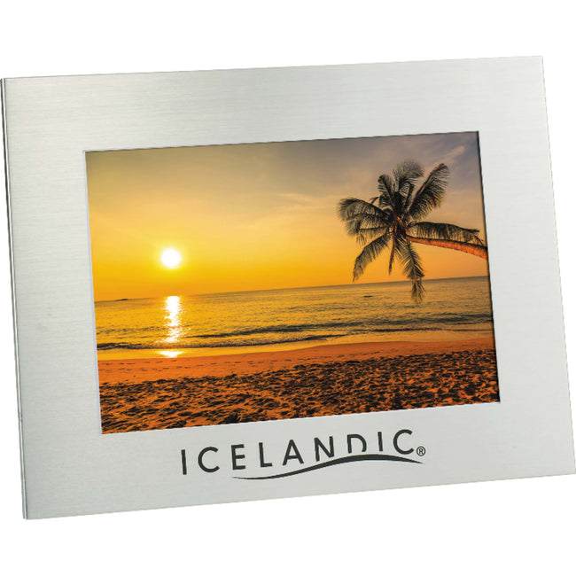 Aluminum Photo Frame, 5 x 7 Inches Laser Engraving