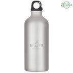 Aluminum Tundra Bike Bottle, 20 oz - Silver - Laser Engraving