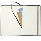 Ambassador Carbon Fiber Look Journal, 5.5 x 8.5 Inches Debossing - Black - Front 2
