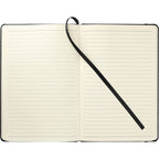 Ambassador Carbon Fiber Look Journal, 5.5 x 8.5 Inches Debossing - Black - Front 3