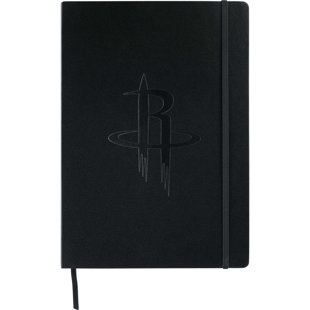 Ambassador Large Hardcover Journal, 8 x 11.5 Inches - Black - Front