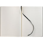 Ambassador Large Hardcover Journal, 8 x 11.5 Inches Debossing - Black - Front 2