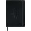 Ambassador Large Hardcover Journal, 8 x 11.5 Inches Debossing - Black - Front