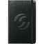 Ambassador Pocket Journal with Accordion Pocket, 3.5 x 5 Inches Debossing - Black - Front